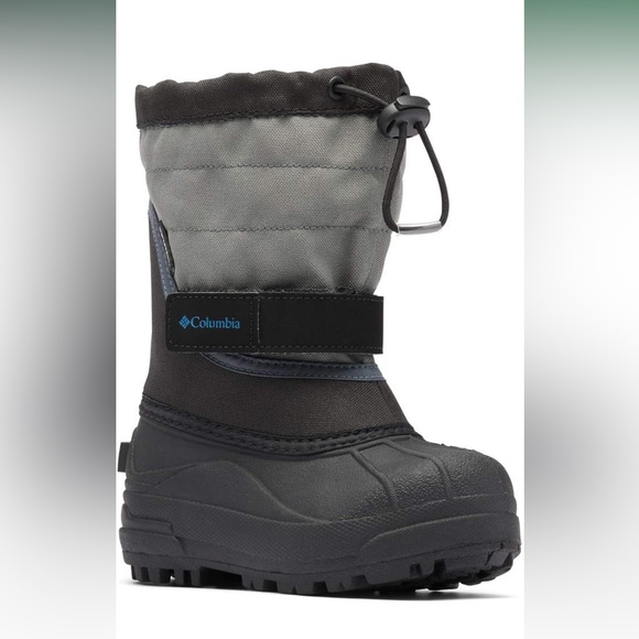 Columbia Waterproof Black and Gray Snow Boots - Picture 8 of 9